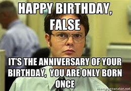 Image result for Dwight Office Happy Birthday Meme