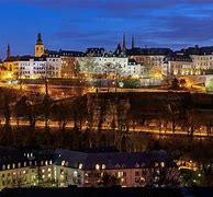 Image result for Luxembourg at Night