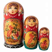 Image result for Babushka Russian Toy Back