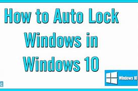 Image result for Auto Lock Computer