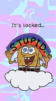 Image result for Spongebob Lock Screen