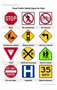 Image result for Road Safety Signs Cartoon