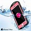 Image result for White iPhone with Black Cover with Waterproof