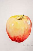 Image result for Watercolor Apple