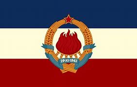 Image result for Democratic Yugoslavia Flag