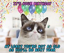 Image result for Grumpy Cat Happy Birthday Song