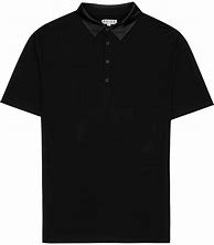 Image result for Black Polo T-Shirt Men