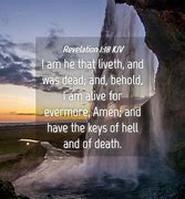 Image result for Revelation 1:18 KJV