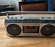Image result for Vintage Sony Radio Cassette Recorder