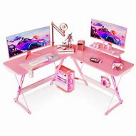 Image result for Gaming Shaped Desk for Saipan