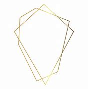 Image result for Gold Geometric Frame Png