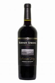 Image result for Rodney Strong Cabernet Sauvignon Napa Valley