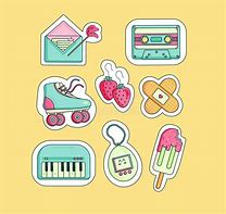 Image result for Cute Vintage Stickers