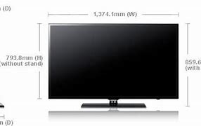 Image result for Samsung 60 Inch TV Dimensions