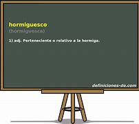 Image result for hormiguesco