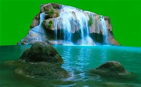 Image result for S Green Screen Water Fall