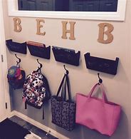 Image result for Hooks to Hang Backpacks On Wall