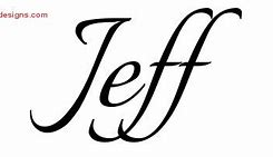 Image result for Jeff Name Designs