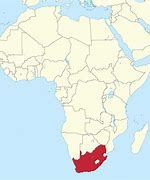 Image result for South Africa Continent Map