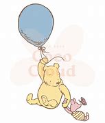 Image result for Winnie the Pooh Pig with Balloon