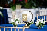 Image result for Royal Blue and Gold Wedding Decorations