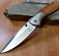 Image result for Wooden Pocket Knife
