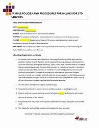 Image result for Lab Policy and Procedure Template