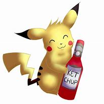 Image result for Pikachu and Ketchup