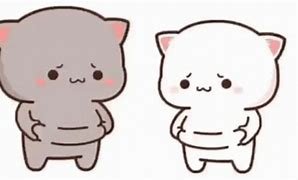 Image result for Cute Cat Surprised Face Chibi