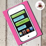 Image result for Cell Phone Customized Invitation Template