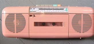 Image result for Pink Sony Boombox