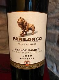 Image result for Vinedos Errazuriz Ovalle Merlot Malbec Panilonco Reserve Vinedos Marchigue