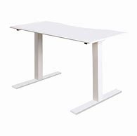 Image result for White Adjustable Desk