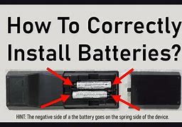 Image result for How to Insert Batteries