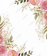 Image result for Gold Rose Page Borders