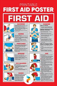 Image result for Free Printable First Aid CPR Poster