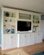 Image result for Traditional Built in TV Wall Units