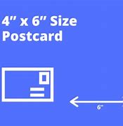 Image result for Postcard Size 4X6