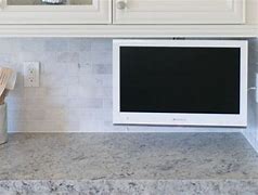 Image result for Small TV above Sink