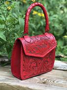 Image result for Tooled Leather Western Purse
