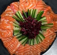 Image result for Salmon Sashimi Comes With