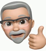 Image result for Old Man Thumbs Up Emoji