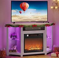 Image result for LED Electric Fireplace TV Stand