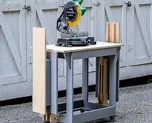 Image result for Homemade Portable Miter Saw Stand