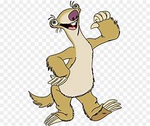 Image result for Sid the Sloth with Black Hair
