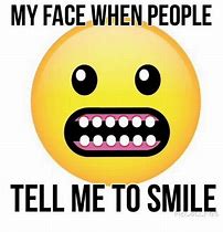 Image result for Emot Smiles Teeth Meme
