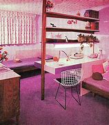 Image result for Typical Bedroom From 1960s