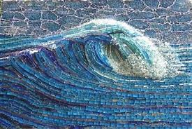 Image result for Sea Glass Mosaic Art