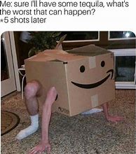 Image result for Amazon. Box Meme