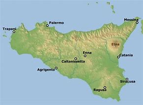 Image result for Mount Etna Italy Map